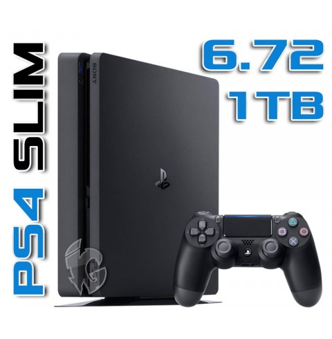 PlayStation 4 Slim 1 TB - ПРОШИВКА 6.72